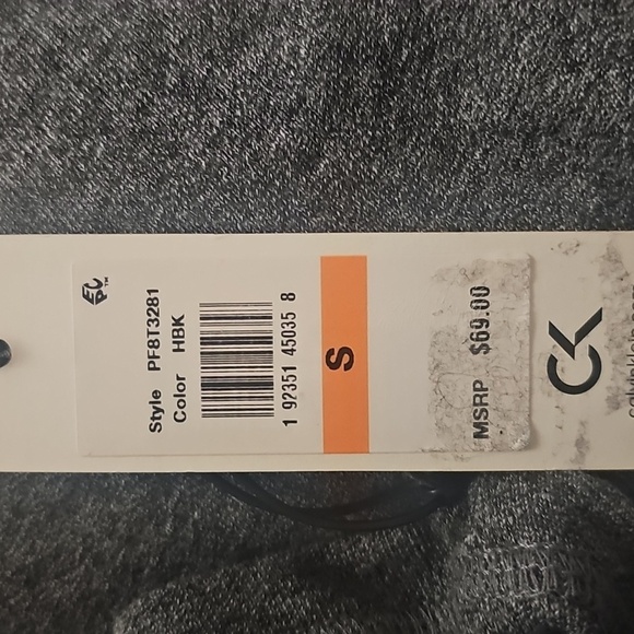 CALVIN KLEIN Womens Gray Long Sleeve Cowl Neck Hoodie Sweater Size S - Picture 4 of 4